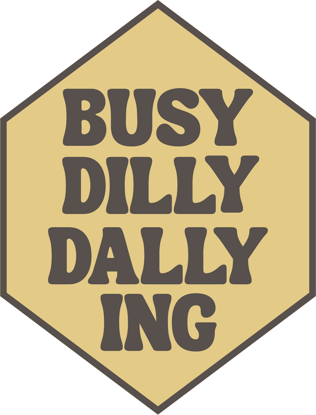 Busy Dilly Dallying – Digital Download