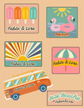 Just Beachy – 5-Pack Summer PNG Graphics