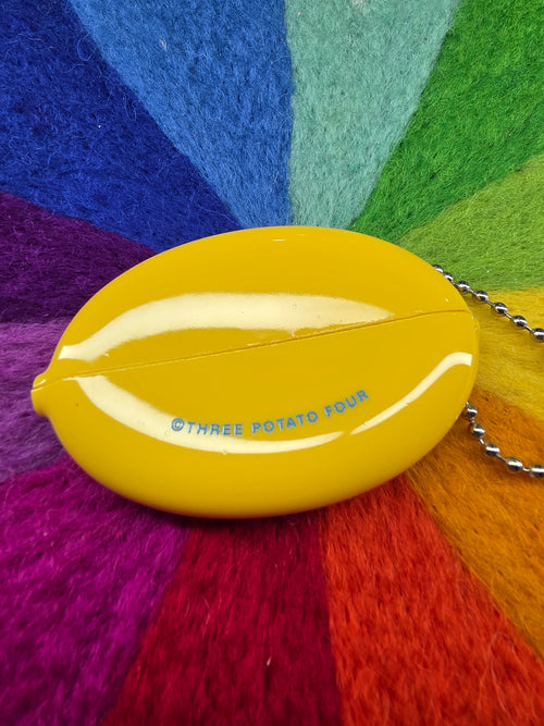 Coin Purse - BEACH MONEY - Retro, Key Chain, Bag Charm